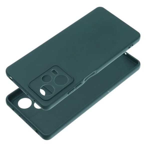Matt Case Xiaomi Redmi Note 12 Pro 5G hátlap, tok, sötétzöld