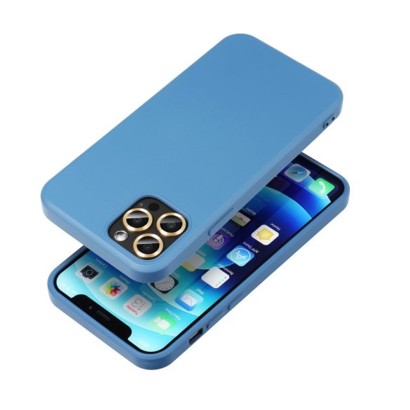 Silicone Case Samsung Galaxy A52 4G/A52 5G/A52s 5G hátlap, tok, kék