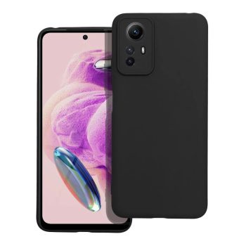 Matt Case Xiaomi Redmi Note 12S hátlap, tok, fekete