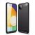 Carbon Case Flexible Samsung Galaxy A22 4G hátlap, tok, fekete