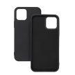 Silicone Case iPhone 11 Pro Max hátlap, tok, fekete