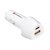 Forcell CC50-1A1C univerzális autós töltő,USB (18W)+USB-C (20W), fehér