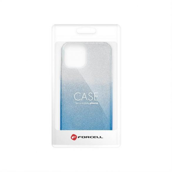 Glitter 3in1 Case Samsung Galaxy A13 5G hátlap, tok, ezüst-kék