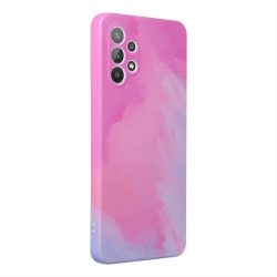   Forcell Pop Case 1 Samsung Galaxy A53 5G hátlap, tok, márvány mintás hátlap, tok, rózsaszín