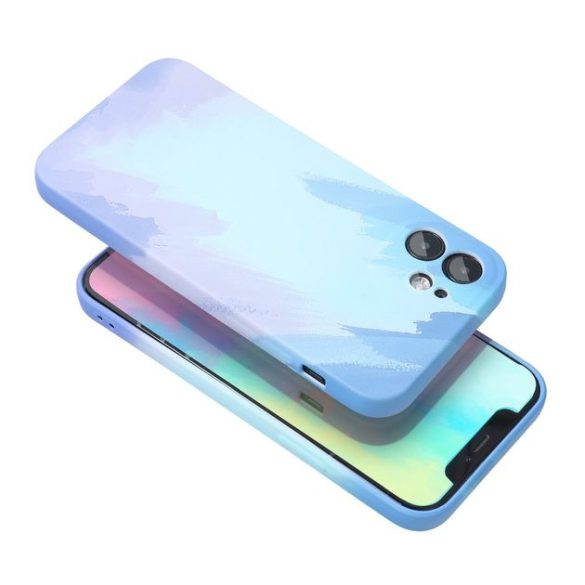 Forcell Pop Case 2 Samsung Galaxy A53 5G hátlap, tok, márvány mintás hátlap, tok, kék
