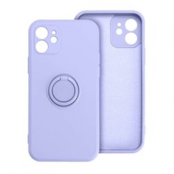  Forcell Silicone Ring Case Samsung Galaxy A13 4G hátlap, tok, lila