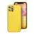 Leather Case Samsung Galaxy A13 4G műbőr hátlap, tok, sárga