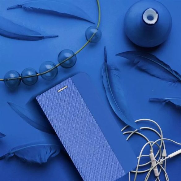 Smart Senso Samsung Galaxy A13 4G oldalra nyíló tok, kék