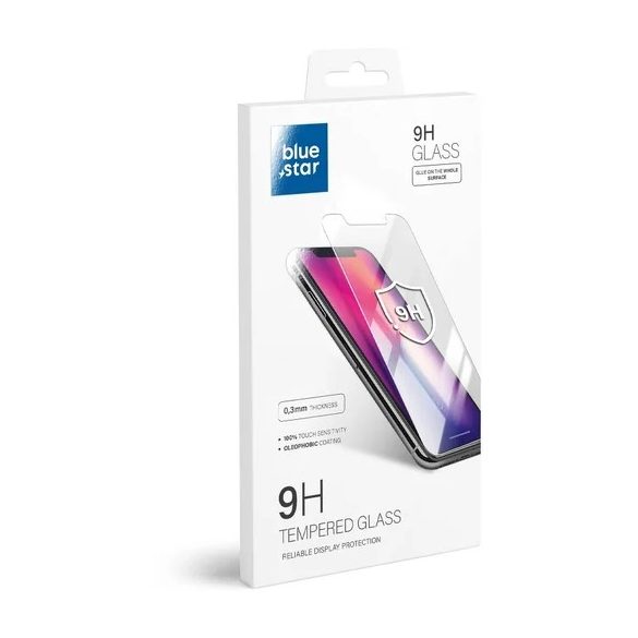 Blue Star Samsung Galaxy A53 5G kijelzővédő edzett üvegfólia (tempered glass) 9H keménységű (nem teljes kijelzős 2D sík üvegfólia), átlátszó