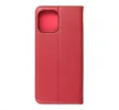 Genuine Leather Smart Pro iPhone 14 Pro Max eredeti bőr oldalra nyíló tok, piros