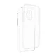 Full Cover 360° iPhone 14 Plus 2 részes szilikon elő és hátlap, tok, átlátszó