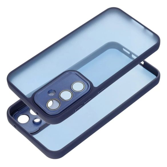 Variete Case Samsung Galaxy A35 hátlap, tok, átlátszó-sötétkék