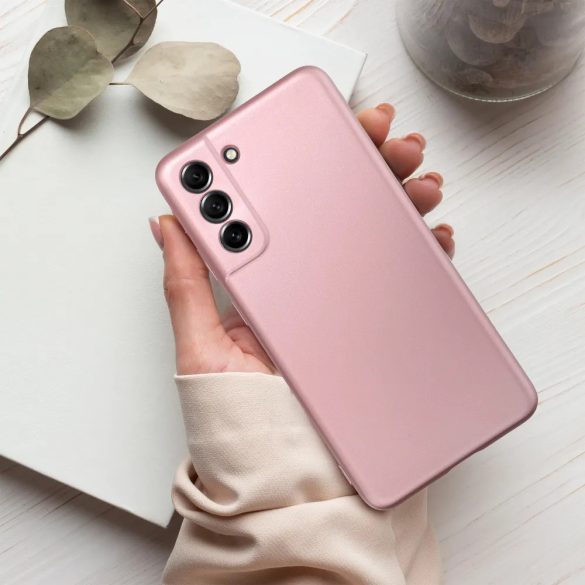 Metallic Case Samsung Galaxy A35 hátlap, tok, rózsaszín