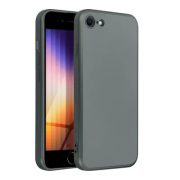 Metallic Case iPhone 14 Pro hátlap, tok, szürke