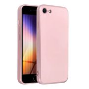 Metallic Case iPhone 14 Pro hátlap, tok, rózsaszín