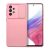 Slide Case Samsung Galaxy A33 5G szilikon hátlap, tok, világos rózsaszín