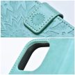 Mezzo Mandala iPhone 11 oldalra nyíló tok, mentazöld