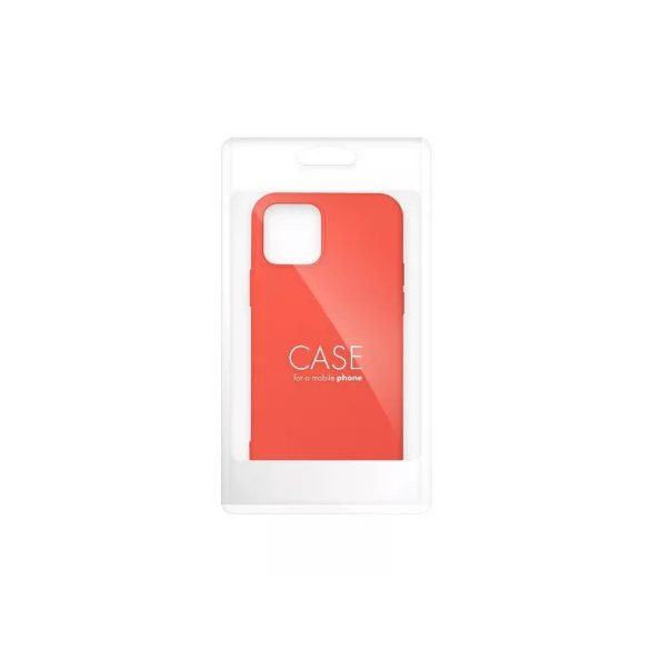 Silicone Case Samsung Galaxy S23 Ultra hátlap, tok, barack rózsaszín