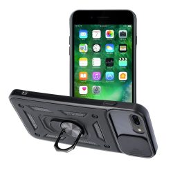 Slide Armor iPhone 7 Plus/8 Plus hátlap, tok, fekete