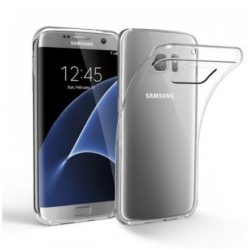   Full Cover 360° Samsung Galaxy S7 Edge 2 részes szilikon elő és hátlap, tok, átlátszó