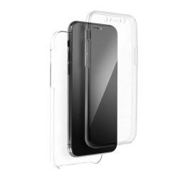   Full Body Case 360 Samsung Galaxy S21 Plus elő-hátlap tok, átlátszó