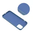 Silicone Soft Case Samsung Galaxy A72 4G/5G hátlap, tok, sötétkék