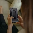 Hybrid Armor Tough Rugged Samsung Galaxy A52 4G/5G ütésálló hátlap, tok, fekete