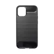 Carbon Case Flexible iPhone 13 hátlap, tok, fekete