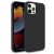 Silicone Soft Case iPhone 13 Pro Max hátlap, tok, fekete