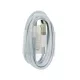 HD5 iPhone 8-pin USB lightning kábel 0.7A, 1m, fehér