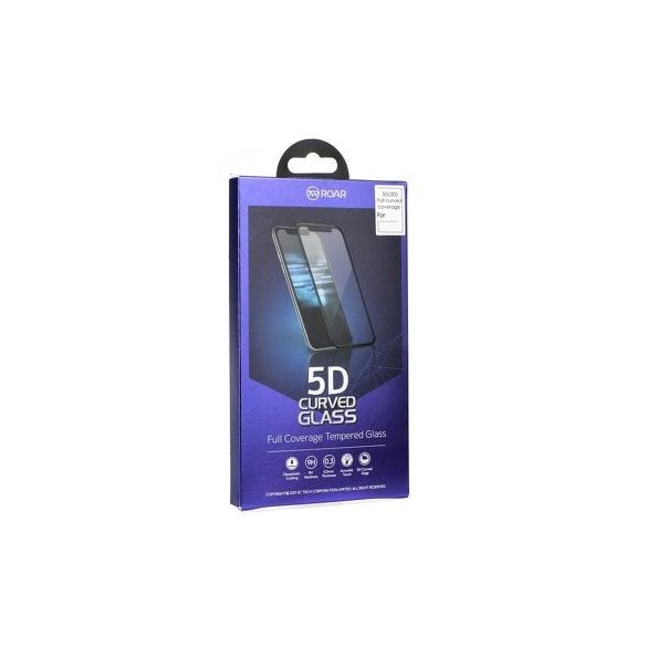 Roar Samsung Galaxy Note 20 5D Full Glue edzett üvegfólia (tempered glass) 9H keménységű, tokbarát, fekete