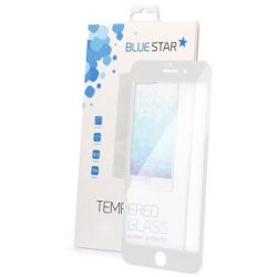   Blue Star iPhone 6/7/8/SE (2020) Glass Screen 5D Full Glue teljes kijelzős edzett üvegfólia (tempered glass), 9H keménységű, tokbarát, fehér