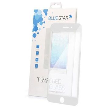   Blue Star iPhone 6/7/8/SE (2020/2022) Glass Screen 5D Full Glue teljes kijelzős edzett üvegfólia (tempered glass), 9H keménységű, tokbarát, fehér