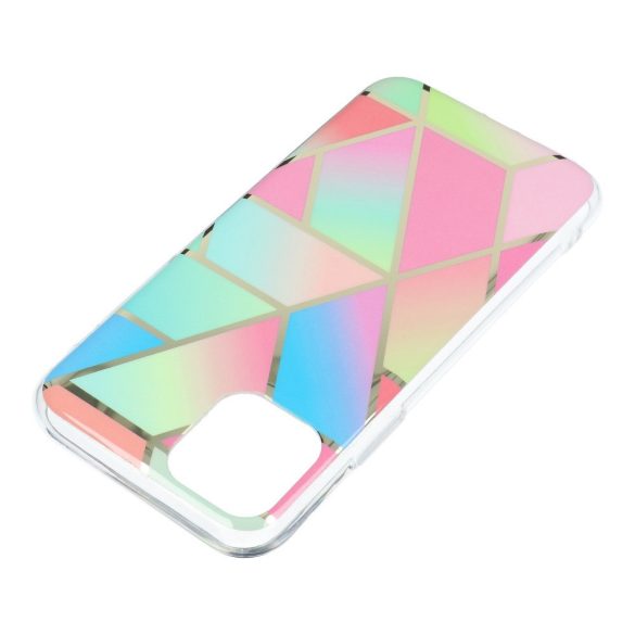 Marble Cosmo 04 iPhone 12 Pro Max márvány mintás, hátlap, tok, színes