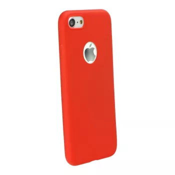 Silicone Soft Case Samsung Galaxy A12 hátlap, tok, piros