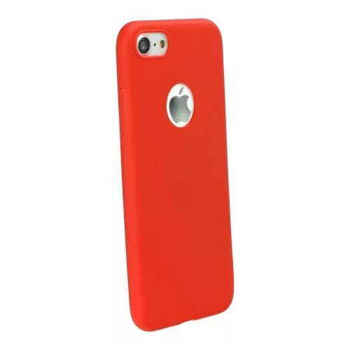 Silicone Soft Case Samsung Galaxy A12 hátlap, tok, piros