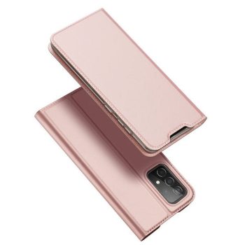   Dux Ducis Skin Pro oldalra nyíló tok SAMSUNG A55, rózsaszín