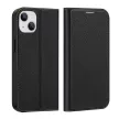 Dux Ducis Skin X2 oldalra nyíló tok iPhone 14 Plus tok patenttal, fekete