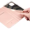 Dux Ducis Skin Pro oldalra nyíló tok to iPhone 14 Plus, rózsaszín