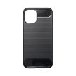 Carbon Case Iphone 12 Mini hátlap, tok, fekete