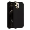 SILICONE tok iPhone 12 Pro Max, fekete