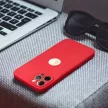 Soft Case TPU hátlap, tok iPhone 12 Pro Max, piros