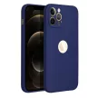 Soft Case TPU hátlap, tok iPhone 12 Pro Max, sötétkék