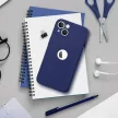 Soft Case TPU hátlap, tok iPhone 12 Pro Max, sötétkék