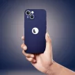 Soft Case TPU hátlap, tok iPhone 12 Pro Max, sötétkék