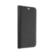 LUNA Book Carbon oldalra nyíló tok SAMSUNG A52 5G/A52 LTE ( 4G )/A52s 5G, fekete