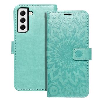   MEZZO Book case, oldalra nyíló tok SAMSUNG A52 5G/A52 LTE ( 4G )/A52s 5G mandala, zöld