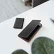 SMART PRO Book bőr oldalra nyíló tok Samsung Galaxy S21, fekete