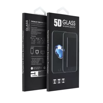 5D Full Glue edzett üvegfólia iPhone 13 Privacy, fekete