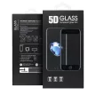 5D Full Glue edzett üvegfólia iPhone 13 Privacy, fekete